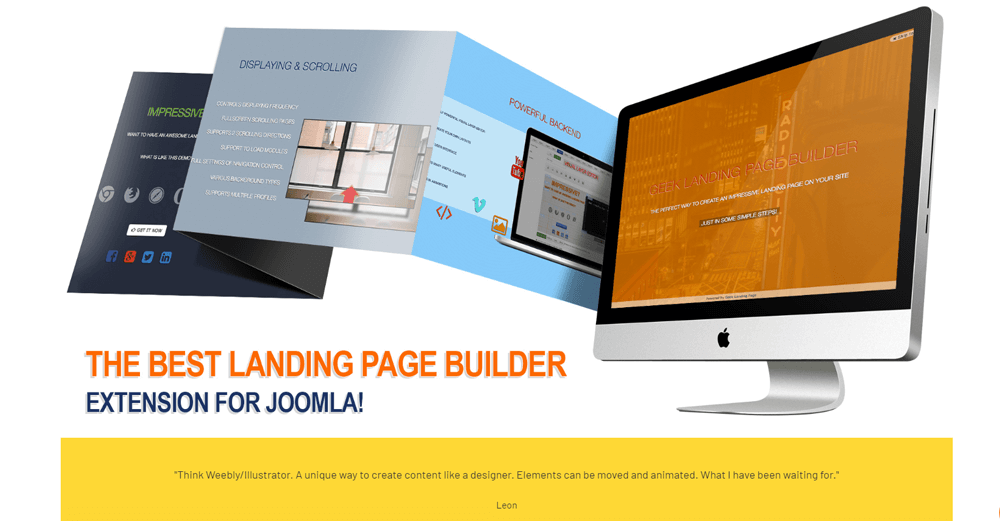 What Is the Best Landing Page Builder for Joomla?, Geek