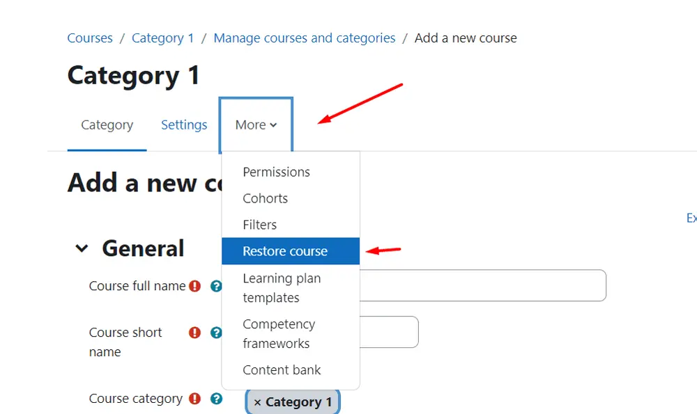 How to Create a Course in Moodle: A Comprehensive Guide + Tips How to Create a Course in Moodle: A Comprehensive Guide + Tips, Upload an existing course