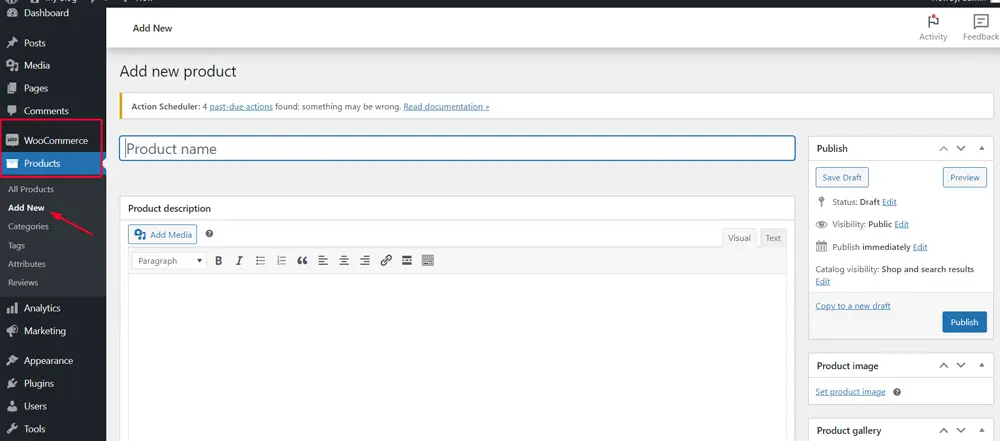 How to Customize WooCommerce Product Pages How to Customize WooCommerce Product Pages, Adding a Product in WooCommerce