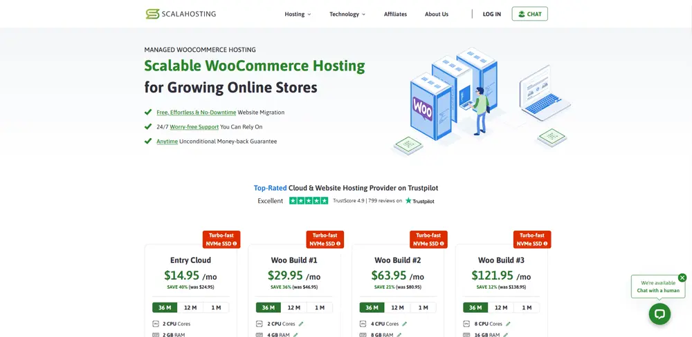 WooCommerce Hosting on a Budget: How to Find Affordable Options, ScalaHosting and WooCommerce