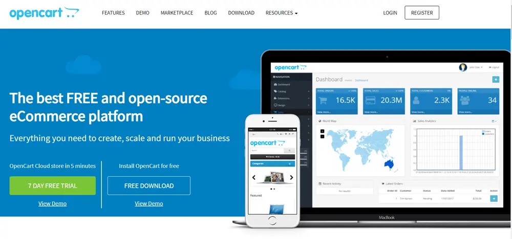 Opencart vs. PrestaShop - Which One to Choose? Opencart vs. PrestaShop – Which One to Choose?, What is OpenCart?