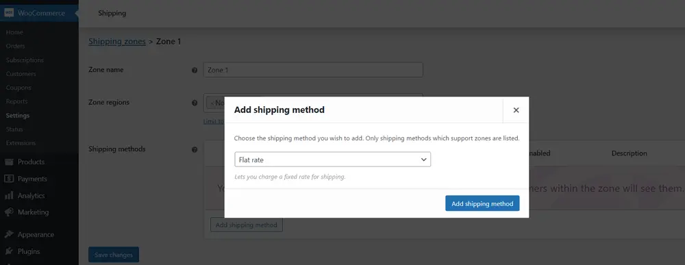 How to Manage the WooCommerce Order Process, How to Add Shipping Methods