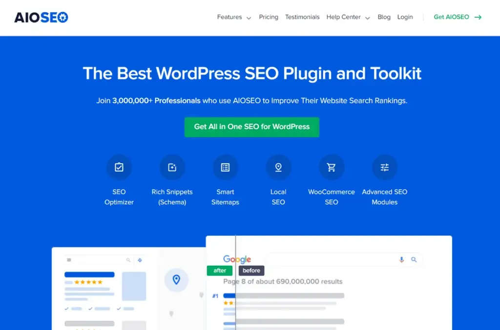 Top WordPress Plugins for SEO in 2024, All in One SEO Pack