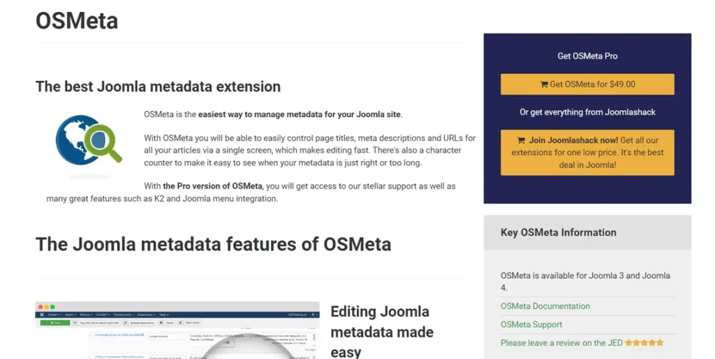 What Are the Best Joomla Plugins and Extensions?, OSMeta