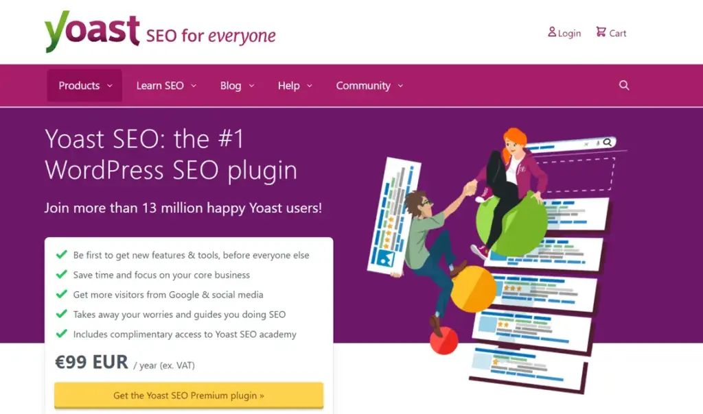 Top WordPress Plugins for SEO in 2024, Yoast SEO