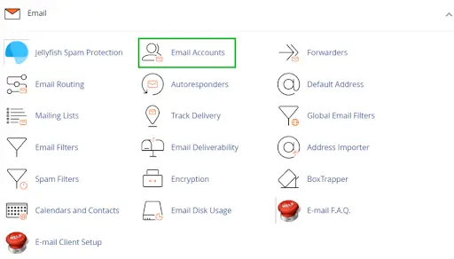 Setting Up Email Accounts and Aliases in cPanel: Step-by-Step Tutorial, Step 1: Access Email Setup Tools in cPanel 2