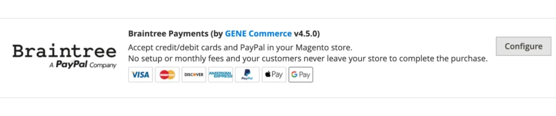 Mastering Magento Payment Methods, Braintree Payments