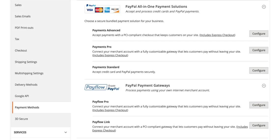 Mastering Magento Payment Methods, Other PayPal Payment Solutions