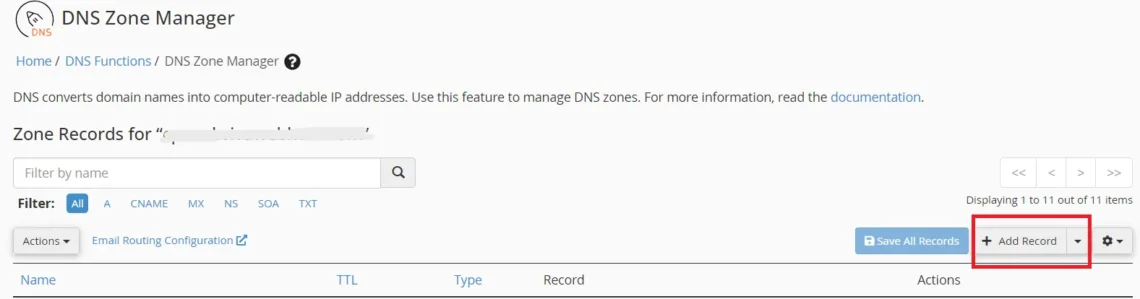 cPanel DNS Management: A Beginner’s Guide to DNS Settings, How to Create New DNS Records