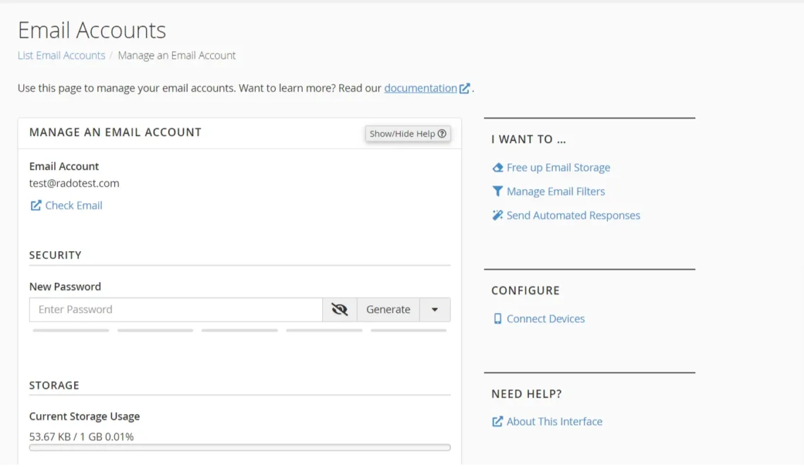 Managing Email Accounts in cPanel: A Step-by-Step Guide, Managing Email Account Settings