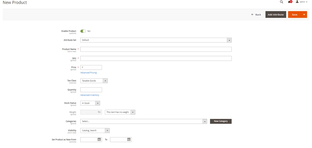 How to Build a Product Page in Magento How to Build a Product Page in Magento, Creating Virtual and Downloadable Products