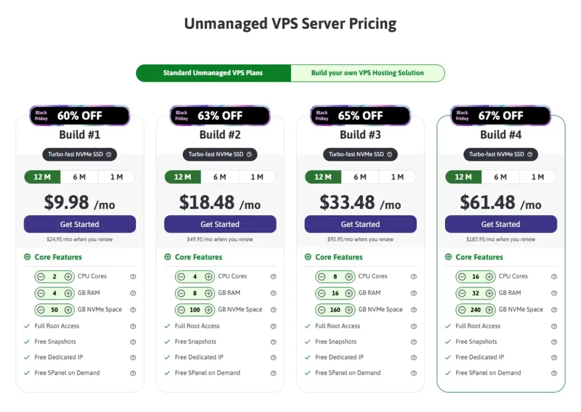 Black Friday Web Hosting 2025 Black Friday Web Hosting 2025, Black Friday Unmanaged Cloud VPS Deals (Up to 67% Off)