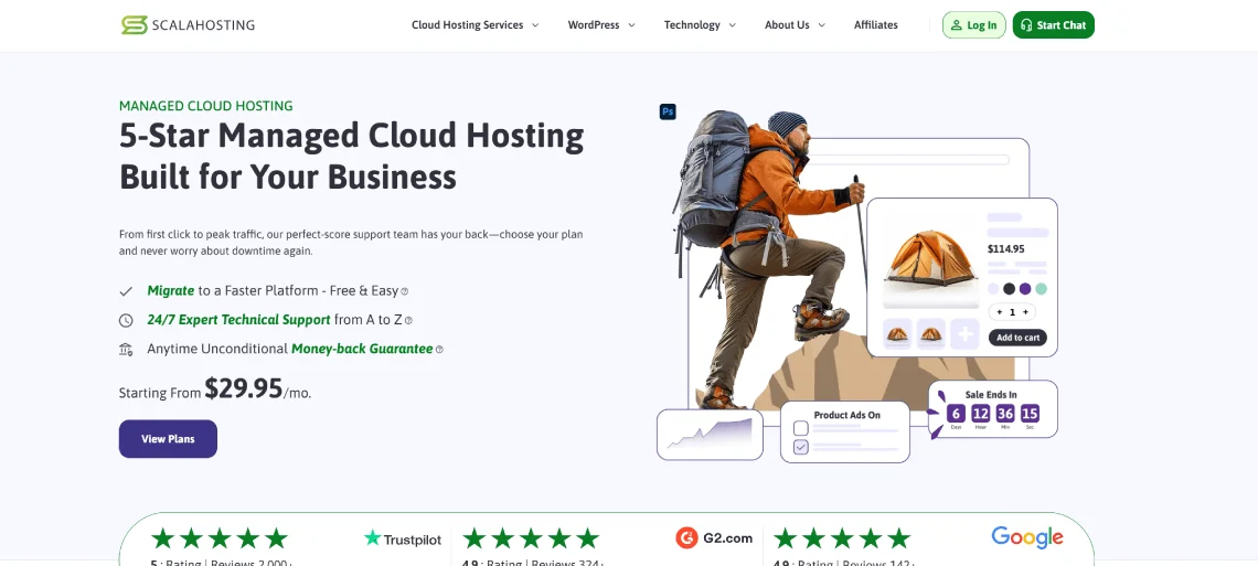 Best Cloud Hosting for Small Businesses Best Cloud Hosting for Small Businesses, #1 ScalaHosting – Managed Cloud VPS (Best Overall)