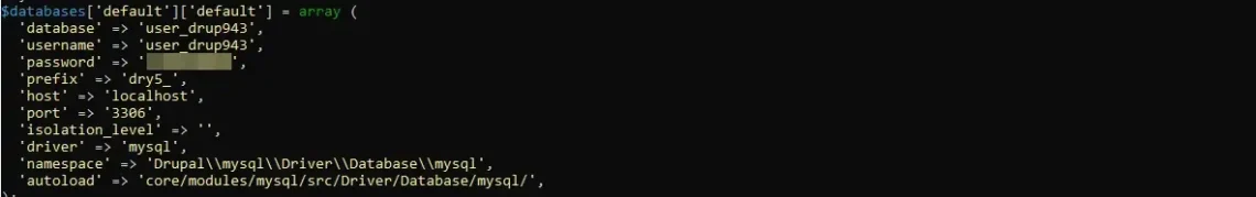 Drupal Migration to a New Hosting Provider Drupal Migration to a New Hosting Provider, Configuring Drupal to Work With Your Database