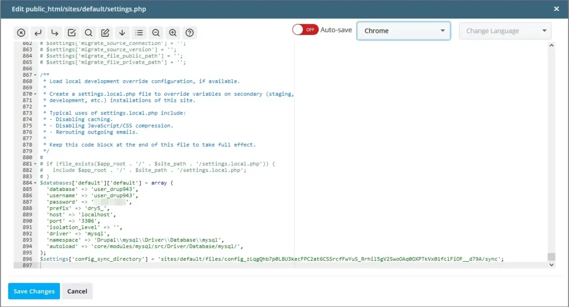 Drupal Migration to a New Hosting Provider Drupal Migration to a New Hosting Provider, Configuring Drupal to Work With Your Database 2