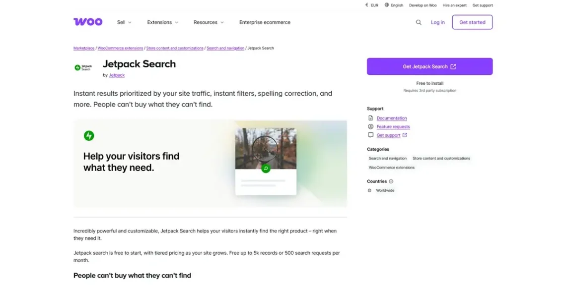 Best WooCommerce Plugins to Scale Your Online Store in 2026 Best WooCommerce Plugins to Scale Your Online Store in 2026, Jetpack Search
