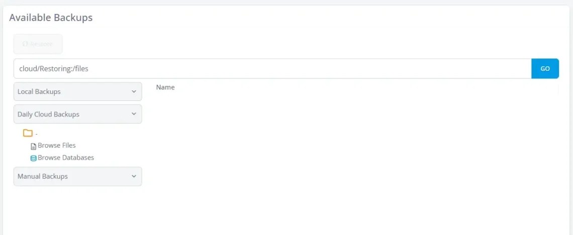 WordPress Critical Error: How to Fix it Quickly?, Fixing WordPress with SPanel 5