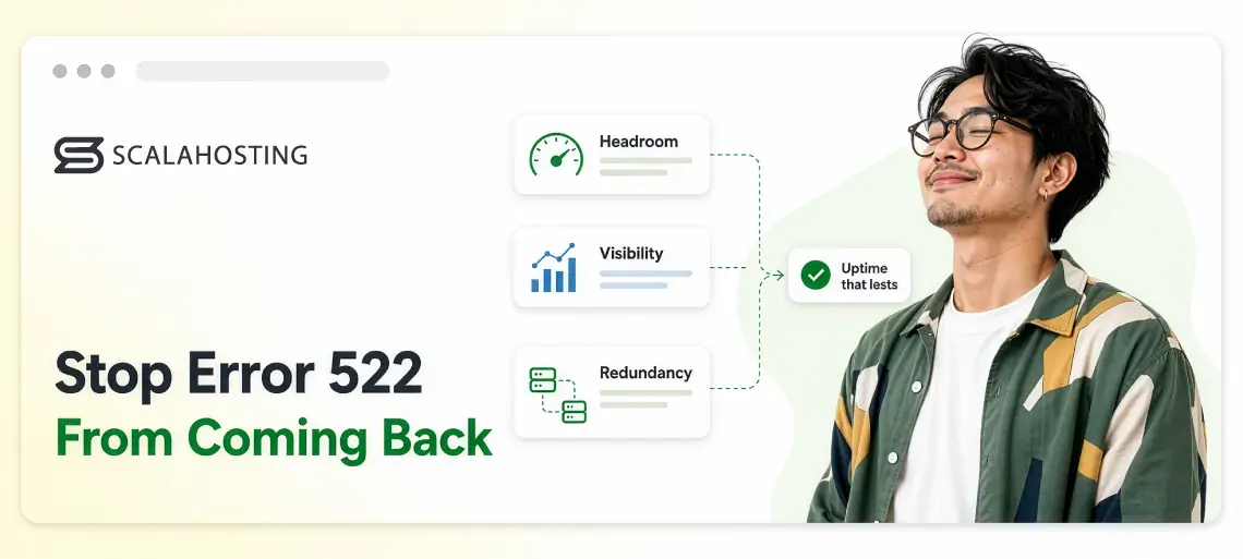 Error 522: Connection Timed Out – What It Means and How to Fix It, How to Stop Error 522 From Coming Back