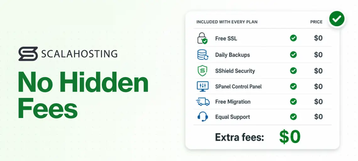 Hidden Fees in Web Hosting Exposed: Insights & Useful Tips Hidden Fees in Web Hosting Exposed: Insights & Useful Tips, How ScalaHosting Delivers Premium Performance Without Any Hidden Fees