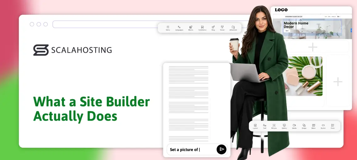 How an AI Website Builder Helps Small Businesses Get Online Faster How an AI Website Builder Helps Small Businesses Get Online Faster, What a Site Builder Actually Does