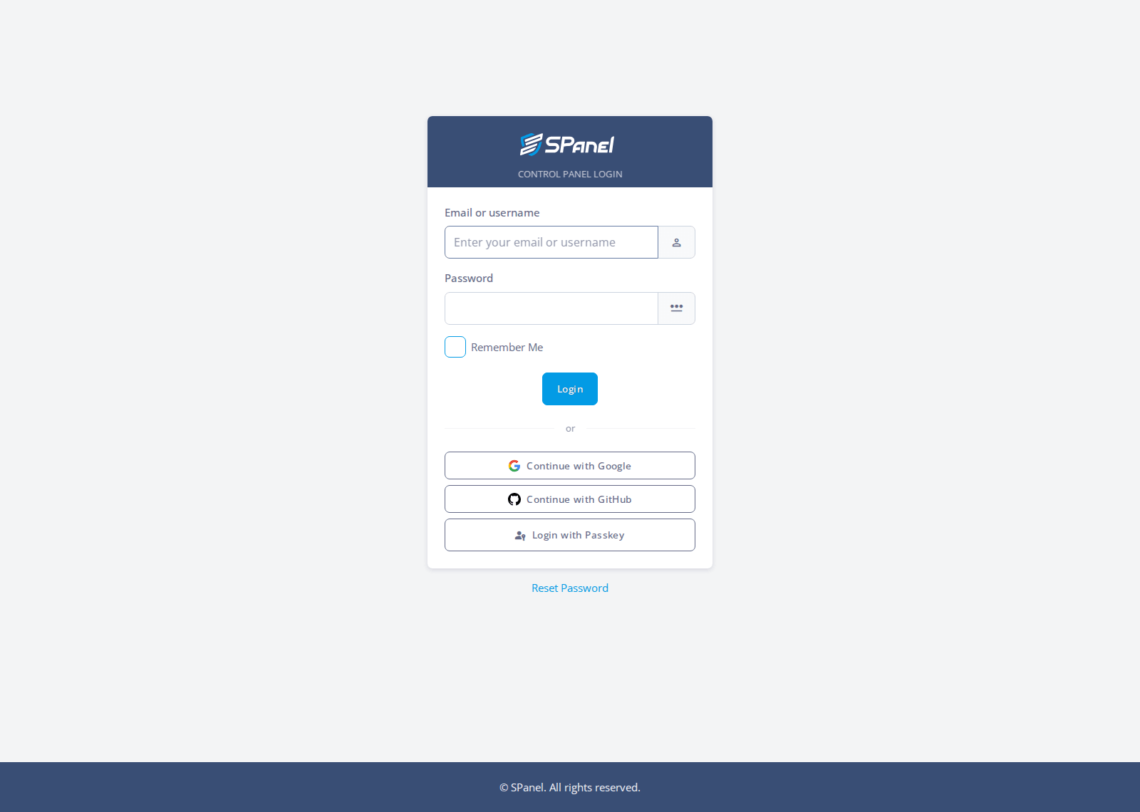 SPanel Brings Passkey Login to Web Hosting Control Panels SPanel Brings Passkey Login to Web Hosting Control Panels, Login methods compared