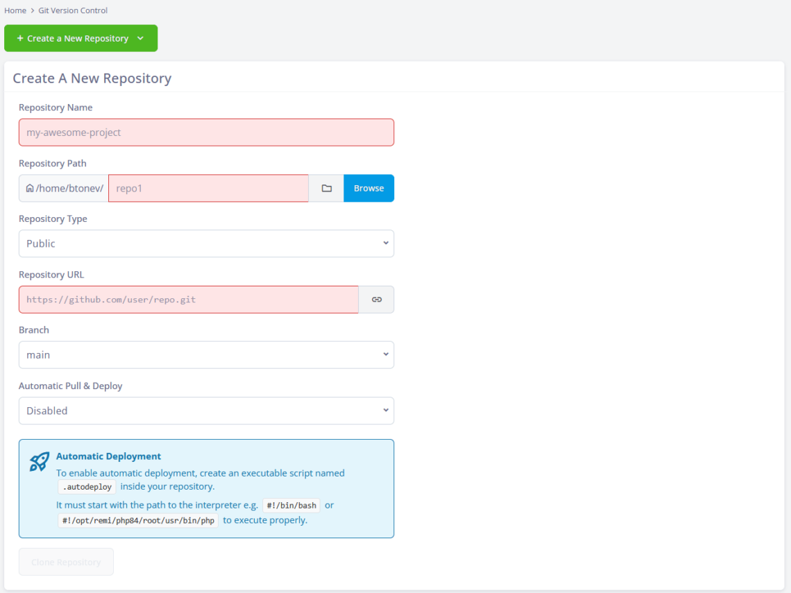 Git Deployment vs. FTP Uploads: Why Development Teams Are Switching Git Deployment vs. FTP Uploads: Why Development Teams Are Switching, Git Version Control in SPanel 2