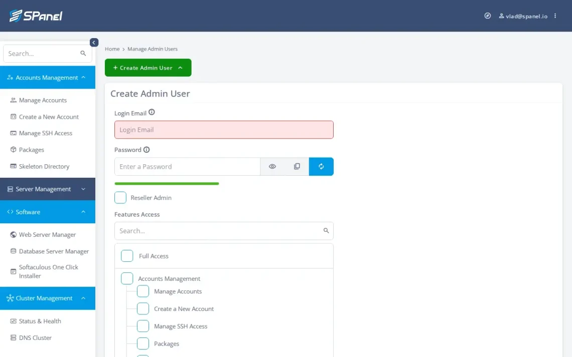 SPanel Team Access, Permissions, and Activity Logs: The Complete Guide (2026) SPanel Team Access, Permissions, and Activity Logs: The Complete Guide (2026), How do multiple admin accounts work in SPanel? 2