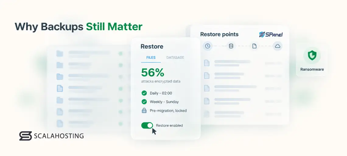 SPanel Backups Explained: Local vs. Remote and the New Rsync Option, Why Website Backups Still Matter