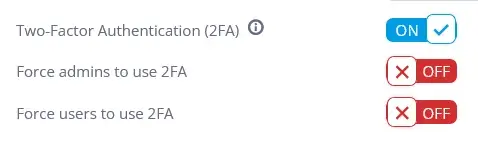 Five SPanel Settings to Lock Down Team Access Today Five SPanel Settings to Lock Down Team Access Today, 3. Turn On Two-Factor Authentication 2