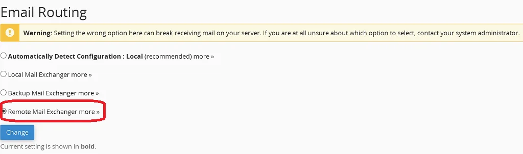 How to set my mail server to my business email hosting plan?, By changing your MX record 2