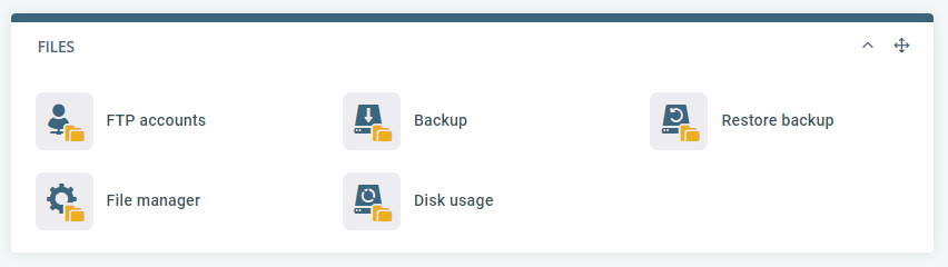 How to restore my data from backups?