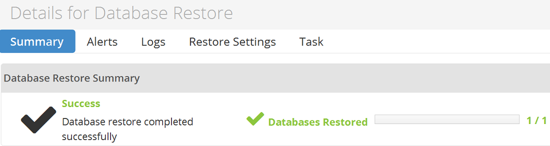 How to restore my data from backups?, How can I restore MySQL databases? 3