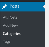 How to Create a WordPress Website (for Beginners), Categories