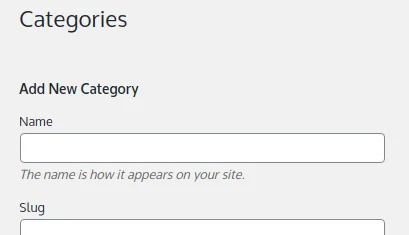 How to Create a WordPress Website (for Beginners), Adding a New Category