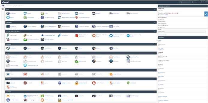 Getting Started with Shared Hosting, Log in to cPanel