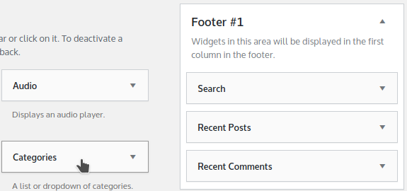 How to Create a WordPress Website (for Beginners), Assigning a Widget to a Sidebar