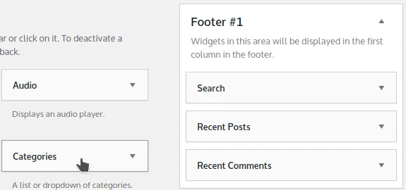 How to Create a WordPress Website (for Beginners), Assigning a Widget to a Sidebar