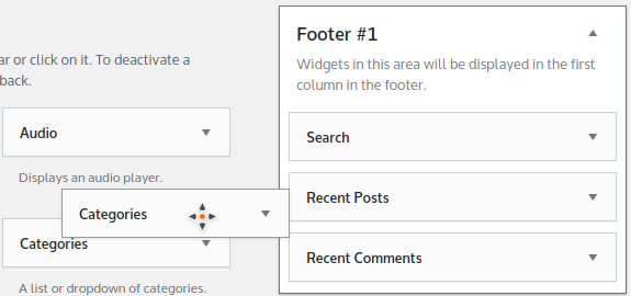 How to Create a WordPress Website (for Beginners), Assigning a Widget to a Sidebar 2
