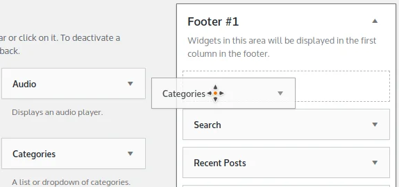 How to Create a WordPress Website (for Beginners), Assigning a Widget to a Sidebar 3