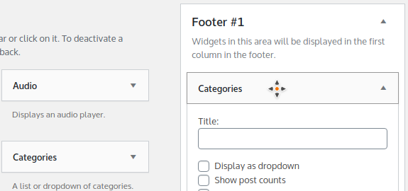 How to Create a WordPress Website (for Beginners), Assigning a Widget to a Sidebar 4