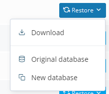 How to Restore a Database