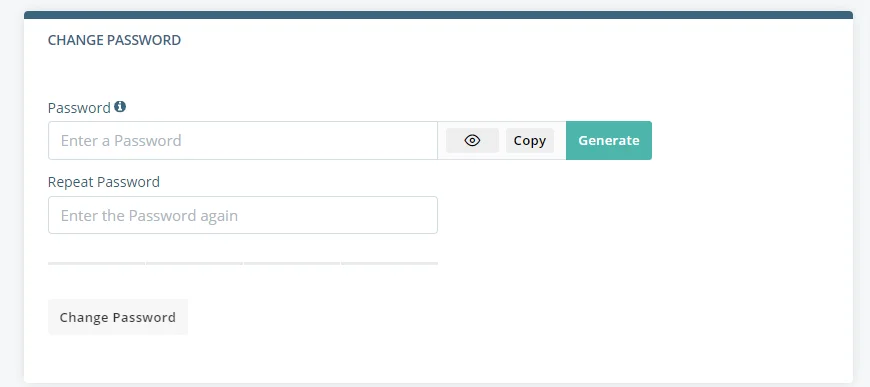 How to Change My FTP and SPanel Password