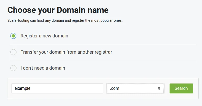 Getting Started with Domain Registration and Reselling, Registering a Domain
