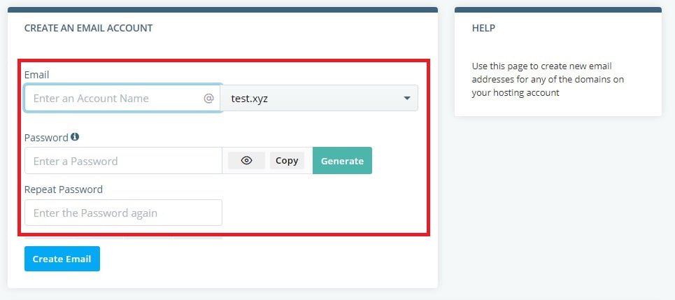 Getting Started With WordPress Hosting, Creating and Using an Email Address with Your Domain Name