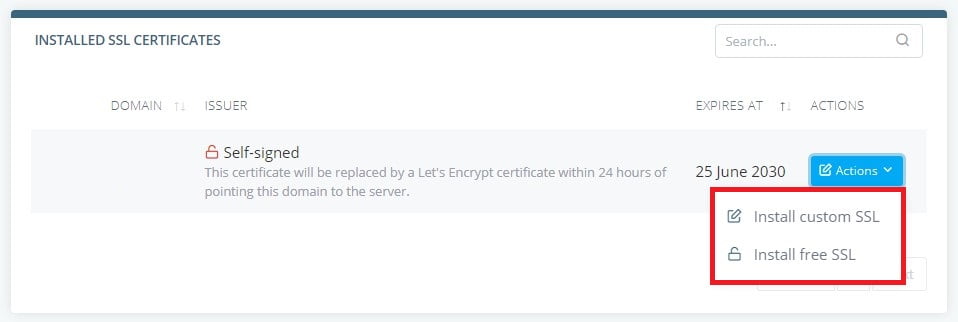 Getting Started With SSL Certificates, Installing an SSL Certificate on Your Site 2