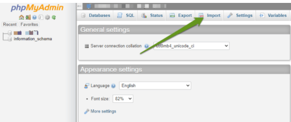 How to Import and Export a MySQL Database, Method 1: Using PhpMyAdmin 3