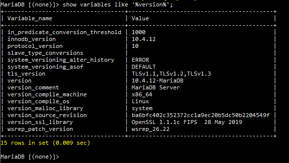 How to Check MySQL Version via The Command Line, Method 2: MySQL Shell 2