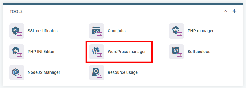 How to Create a Staging Site, Creating a Staging Site via SWordPress Manager 2