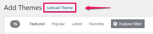 WordPress — How to Install a New Theme from the WordPress Dashboard, Installing a New Theme via Uploads from the WordPress Dashboard