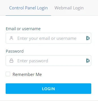 How to export MySQL Database?, Login into your cPanel Account
